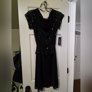 Elegant Black Evening Dress